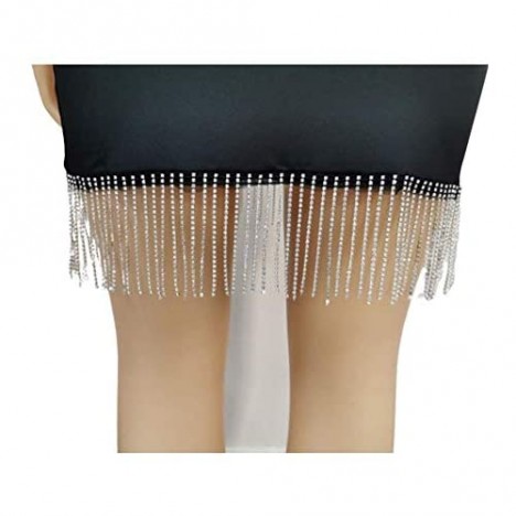ThusFar Womens Sexy Bodycon Party Dress -Spaghetti Strap Mini Dresses Clubwear