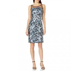 Adrianna Papell Women's Sequin Embroidered Dress