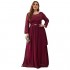 Ever-Pretty Women's Autumn Lace Long Sleeve Chiffon Plus Size Bridesmaid Dress 0759