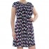 Jessica Howard Women's Belted Geo-Print Dress