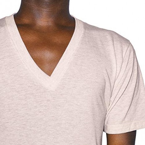 American Apparel unisex-adult Tri-Blend V-Neck Short Sleeve T-Shirt