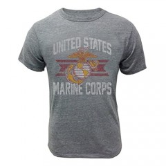Armed Forces Gear Men's Marine Corps Vintage Basic T-Shirt