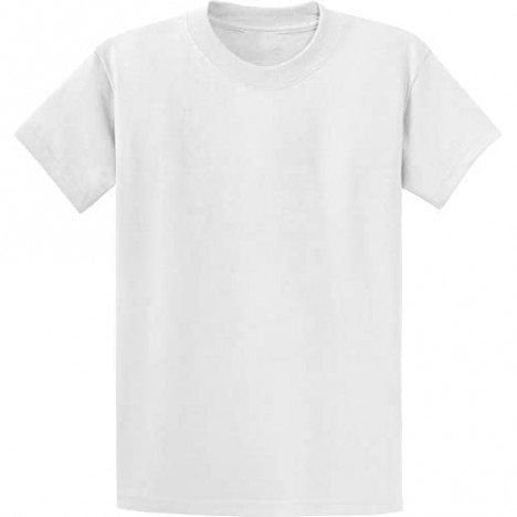 Clothe Co. Mens Heavyweight 100% Cotton Short Sleeve T-Shirt