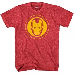 Marvel Avengers Iron Man Mask Logo Endgame Mens T-Shirt