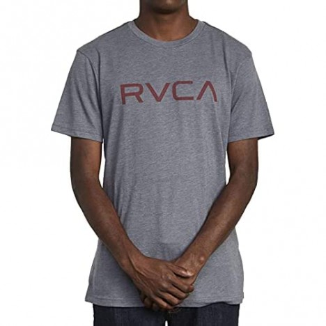 RVCA Men's Red Stitch Graphic Crew T-Shirt