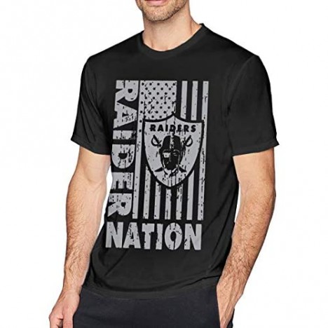 True Head Raider Nation T Shirt Man's Cotton Short Sleeve Tops