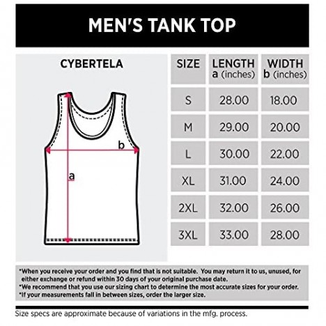 Cybertela Men's Legends are Born in August Tank Top