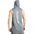 DUOFIER Men's Workout Hooded Tank Tops Sleeveless Gym Hoodies Bodybuilding Muscle Sleeveless T-Shirts