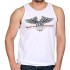 Hot Leathers Brotherhood Eagle 100% Cotton Double Sided Printed Biker Tank Top