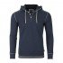 ZIMEGO Men's Long Sleeve Vintage Color Dyed Casual Button Henley Pullover Hoodie