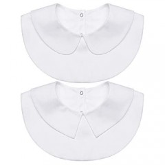SATINIOR 2 Pieces Fake Collars Dickey Collar Detachable Collars for Women Girls