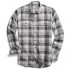  Brand - Goodthreads Men's Slim-Fit Long-Sleeve Plaid Herringbone Shirt