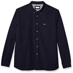 Lacoste Men's Long Sleeve Regular Fit Oxford Shirt