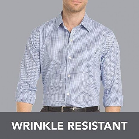 Van Heusen Men's Wrinkle Free Long Sleeve Button Down Shirt