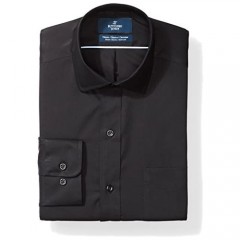 Brand - Buttoned Down Men's Classic Fit Stretch Poplin Dress Shirt Supima Cotton Non-Iron Spread-Collar