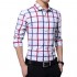 FRTCV Men's Button Down Dress Shirts Slim Fit Cotton Business Casual Shirt