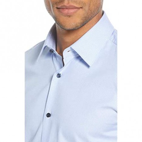 Hugo Boss Men's Jano Slim Fit Light Blue Dress Shirt