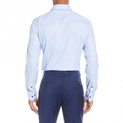 Hugo Boss Men's Jano Slim Fit Light Blue Dress Shirt