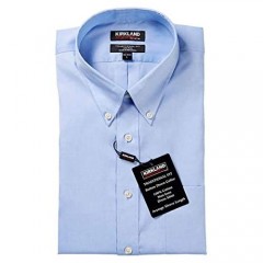 Kirkland Signature Men's Traditional Fit Non-Iron Dress Shirt