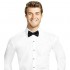 Luxe Microfiber Mens Dress Shirt Slim Fit Spread Collar Superfit