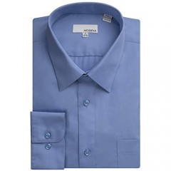 Modena Men’s Regular & Contemporary (Slim) Fit Long Sleeve Solid Dress Shirt - Colors