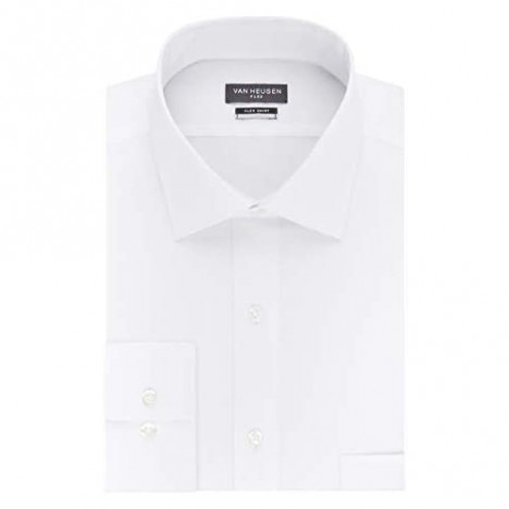 Van Heusen Men's TALL FIT Dress Shirt Flex Collar Stretch Solid (Big and Tall)