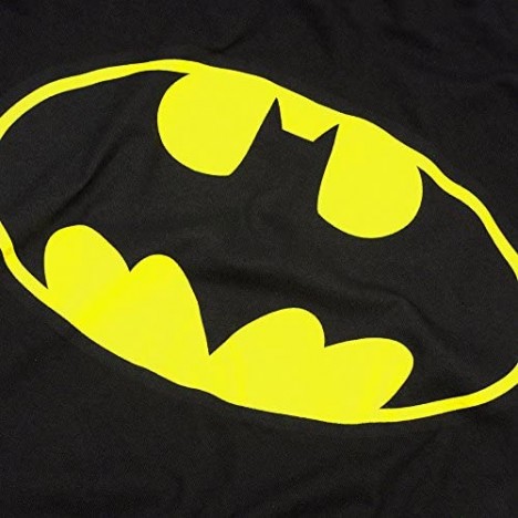 Batman Classic Logo Pull-Over Hoodie Sweatshirt & Stickers