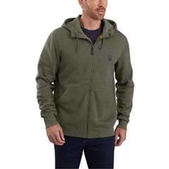 Carhartt mens Force Relaxed Fit Midweight Full-zip Sweatshirt Moss Heather XX-Large US