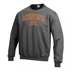 Elite Fan Shop NCAA Men's Crewneck Charcoal Sweatshirt Arch