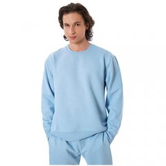 Eoselio Man Leisure Loungewear Comfy Soft Fleece Long Sleeve Crewneck Sweatshirt