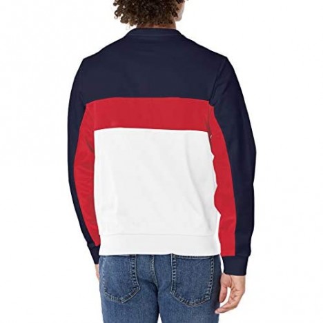 Lacoste Men's Sport Colorblock Crewneck Sweatshirt
