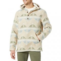 Pendleton Men's Driftwood Cotton Flannel Pullover Hoody