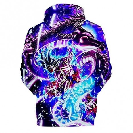 Womens Mens Hoodie 3D Graphic Print Hooded Sweatshirts Unisex Pullover Creative Pattern