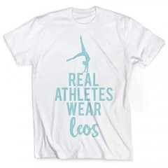 ChalkTalkSPORTS Athletes Wear Leos T-Shirt | Vintage Faded Gymnastics T-Shirt | Youth Sizes