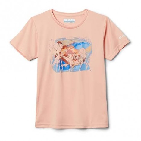 Columbia Girls’ PFG Reel Adventure Short Sleeve Tee Shirt Sun Protection