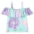 The Children's Place Girls' Baby and Toddler Mix and Match Print Off Shoulder Top