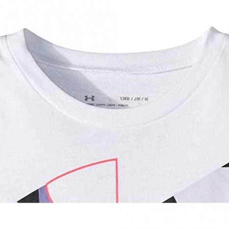 Under Armour Girls' Print Fill Logo Short Sleeve T-Shirt