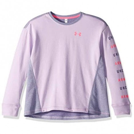 Under Armour Girls' Rival Terry Crew