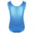 YiZYiF Girls' Soft Stretchy Gymnastics Sparkle Leotard Athletic Dance Tank Top Shirts