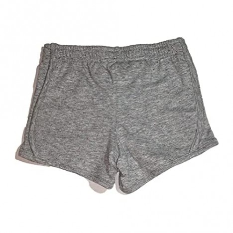 Nike Little Girls' Knit Shorts Dark Grey Heather Size 5
