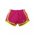 Nike Little Girls' Tempo Shorts (4  Vivid Pink (327358-A3G) / Yellow/Vivid Pink)