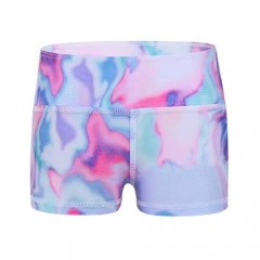 winying Girls Colorful High Waist Boy-Cut Athletic Shorts Dance Sport Bottoms