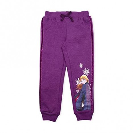 Disney 2-Pack Frozen II Joggers Pants Elsa Joggers for Girls Kids and Toddlers