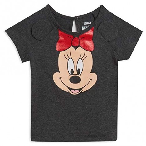 Disney Minnie Mouse T-Shirt Mesh Skirt Leggings Set