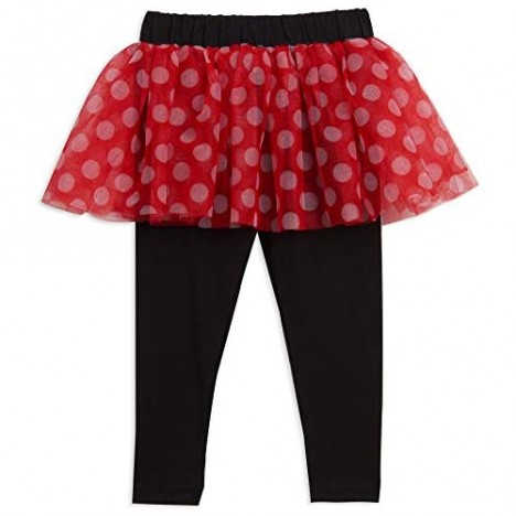 Disney Minnie Mouse T-Shirt Mesh Skirt Leggings Set