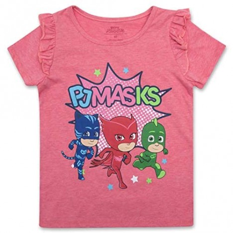 PJ Masks Toddler Girls Set - Catboy Gekko & Owlette - Owlette Hoodie T-Shirt & Sweatpants Set