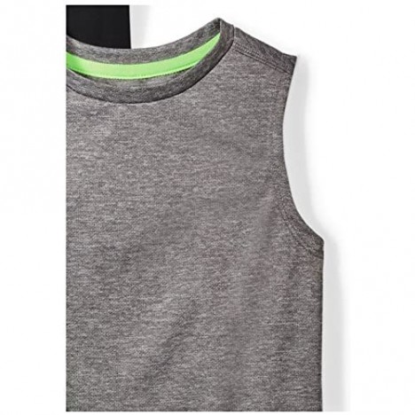 Brand - Spotted Zebra Boys' Active T-Shirt Tank and Shorts Set