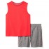  Brand - Spotted Zebra Boys' Active Tank and Shorts Set
