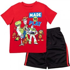 Disney Pixar Toy Story Short Sleeve Graphic T-Shirt & Shorts Set
