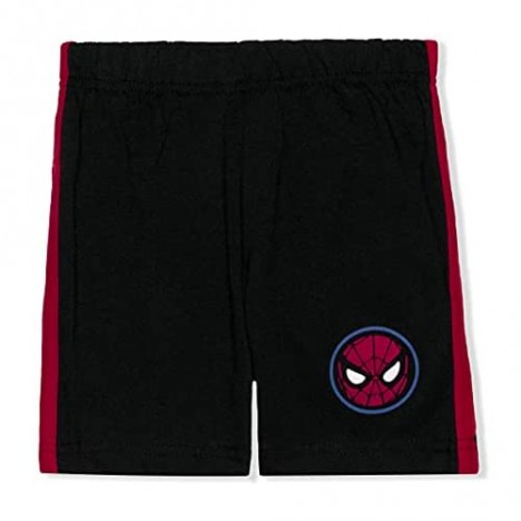 Marvel Boy's 3-Pack Spider-Man Tee Sleeveless Shirt and Short Set